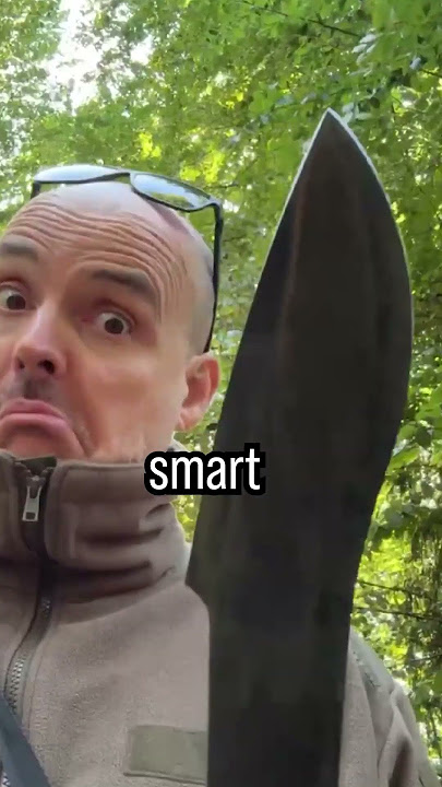 Never Chop Wood with Machete for #survival