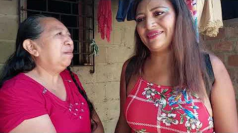 visitando ami mam y recordando donde cresi Yanira ...