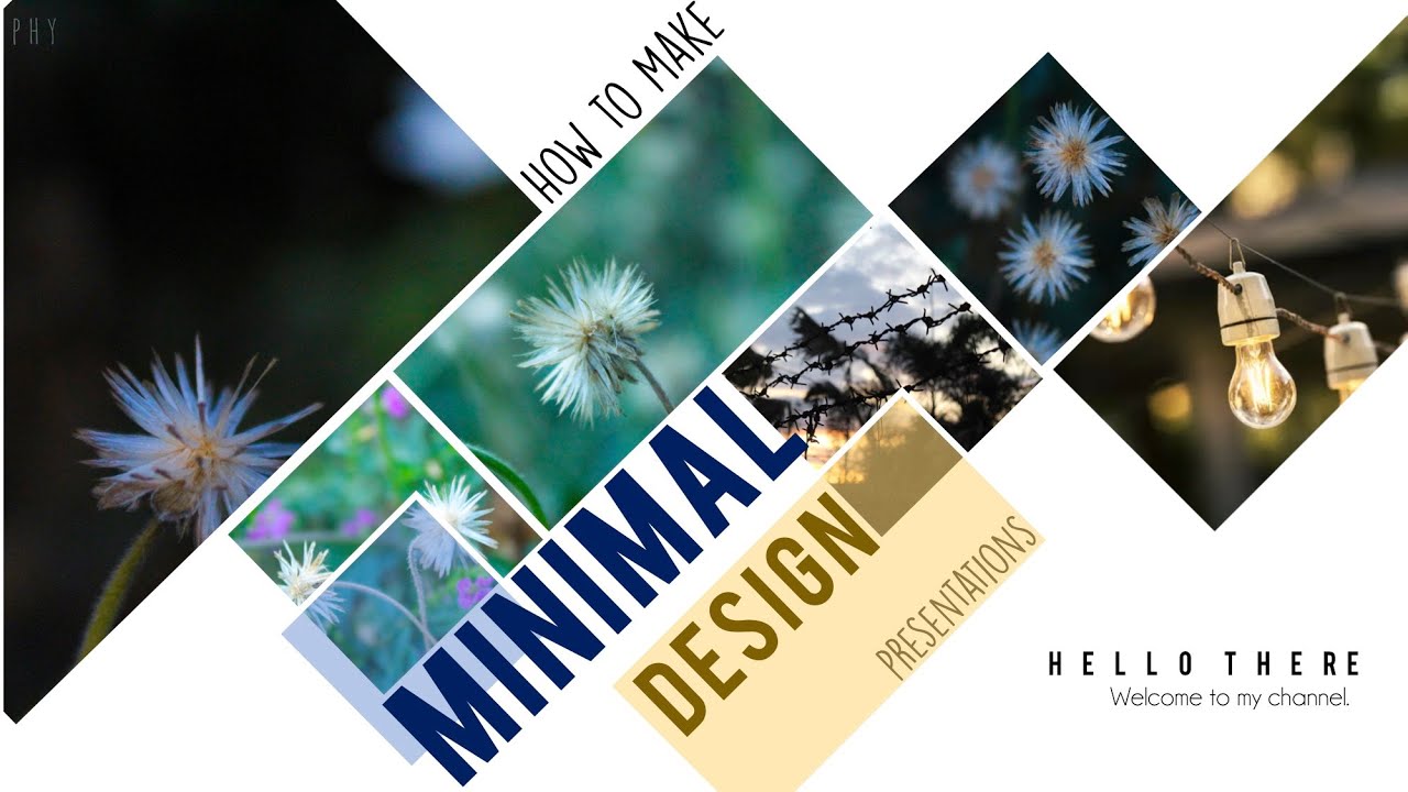 Minimal PowerPoint Presentation Design