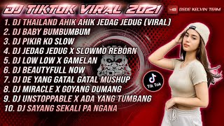 DJ TERBARU THAILAND AHIK AHIK JEDAG JEDUG TIKTOK VIRAL !!! REMIX  2021|YANG KALIAN CARI  FULL BASS