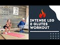 INTENSE LEG AND GLUTES DUMBBELL/BAND WORKOUT