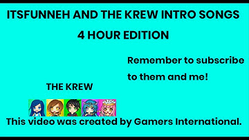 🎊4 hours! ItsFunneh and the Krew Intro Songs🎊