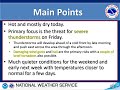 NWS Atlanta Weekly Weather Briefing (May 5, 2022)