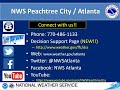 NWS Atlanta Weekly Weather Briefing (May 5, 2022)