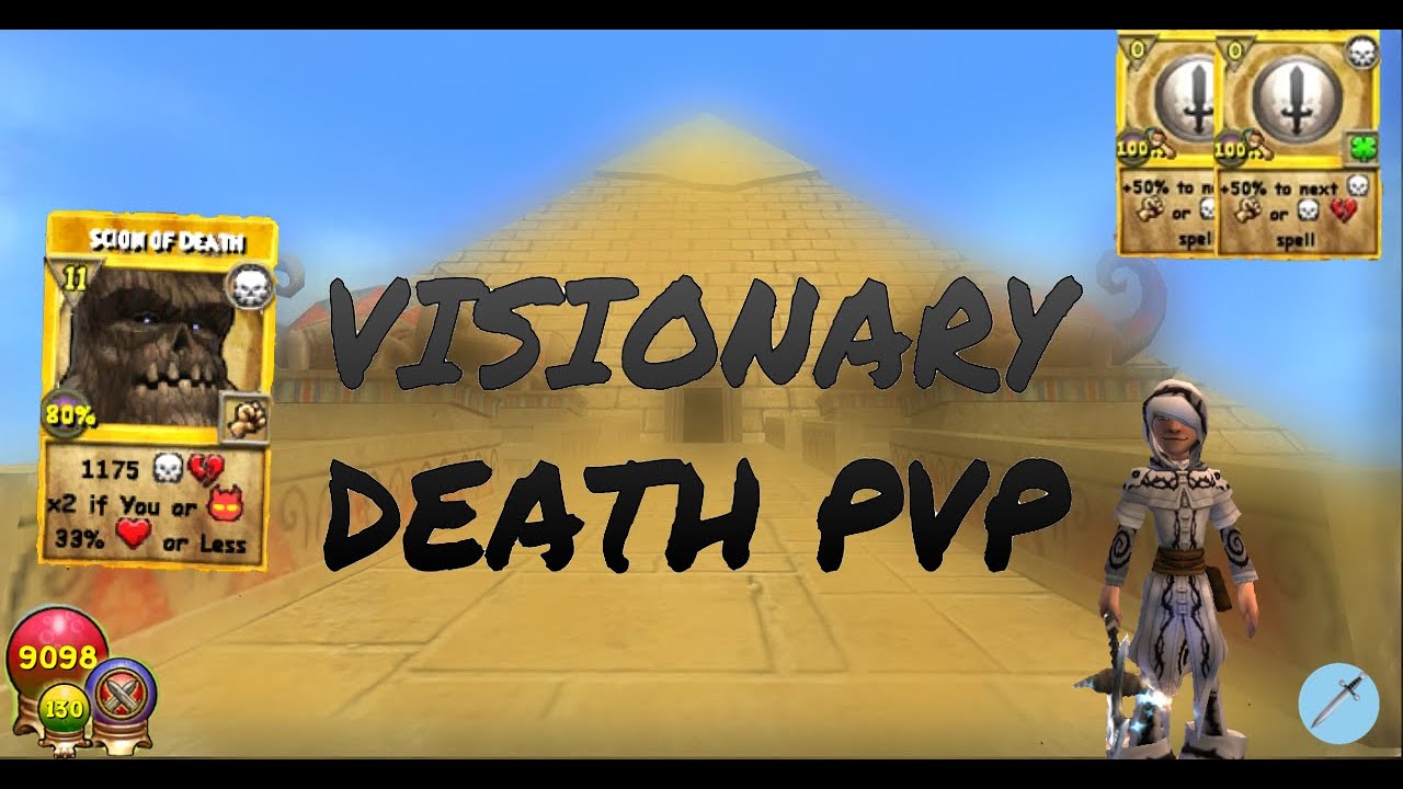 WIZARD101: MAXED DEATH PVP 10K QIZMAH