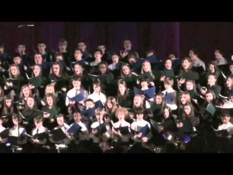 Gloria de John Rutter (3e mouv) - Les Petits Chanteurs de Laval/Les Voix Borales