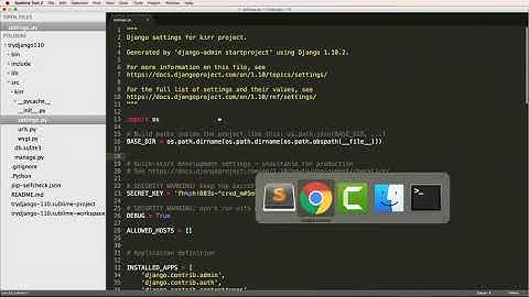 Try Django 1.10 | Create a URL Shortening Service : Github