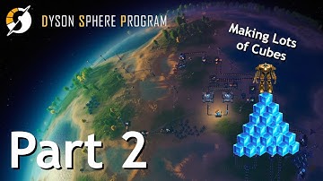 Getting Automated, Upgrading to Thermal Power, and Making Matrix Cubes | Dyson Sphere Program