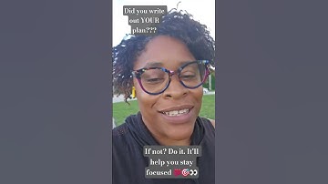 Did you write out your plan? If not, please do💯🎯📝 #teachers #plan2win #productivitycoach