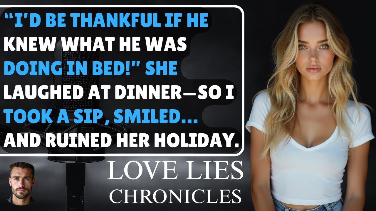 She Mocked My Abilities Over Dinner—Until I Quietly Toasted And Her Holiday Spiraled Into Ruin