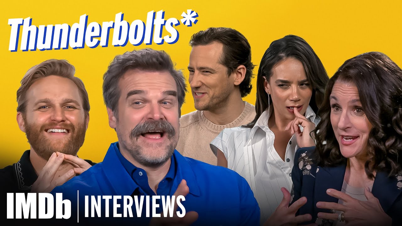The THUNDERBOLTS* Revisit BTS Stories From Set & Their First Credits | IMDb