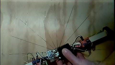 First 640x480 90fps slowmo video of assembled ATTiny85 robot in Motor Test Station ...
