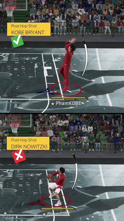 NBA 2K23 How to Shoot Fades : 2K23 Best Post Moves   Hop Shots #2k23