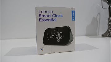 Lenovo Smart Clock Essential Unboxing