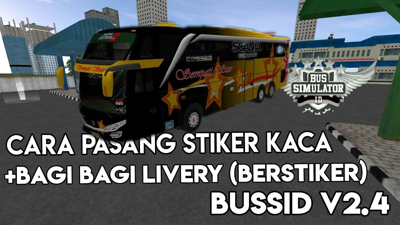 Ftmsig Stiker  Bus  Simulator Indonesia Persija