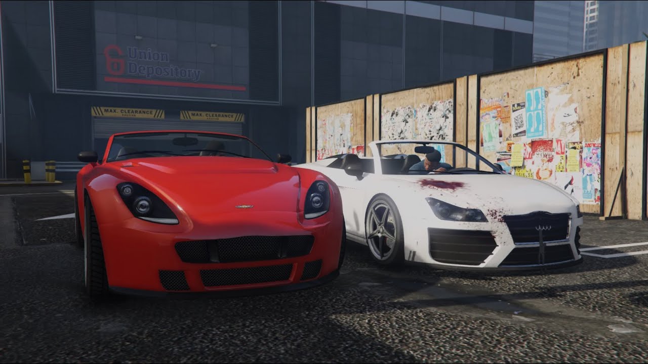 GTA 5. Part 2 - Franklin and Lamar Car Racing - YouTube