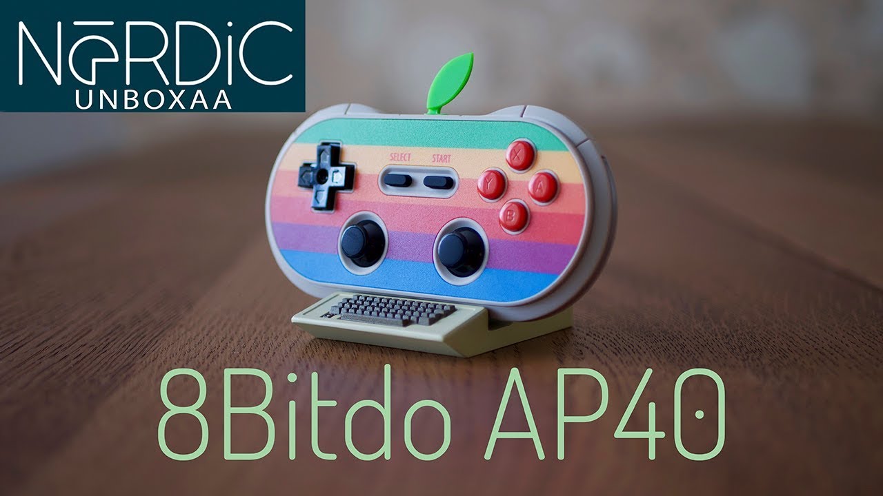 bagageruimte Nat Evaluatie Nerdic unboxaa: 8Bitdo AP40 Pro Controller - YouTube