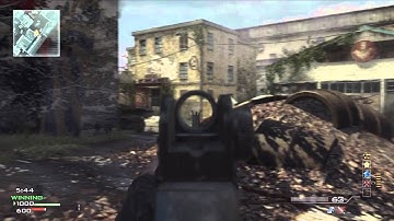 MW3 MOAB Fail M16  - My M16 was broken