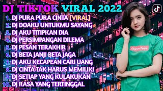 DJ PURA PURA CINTA X AWALNYA KU PURA PURA LAMA LAMA KU JADI SUKA REMIX - DJ TIKTOK TERBARU 2022