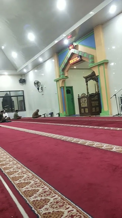 waktunya adzan isya, #masjid Babuttaqwa
