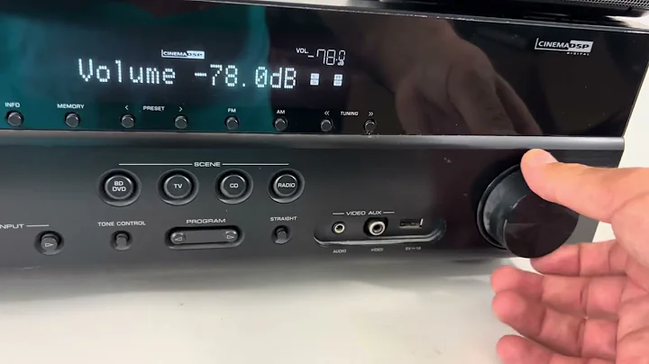 Yamaha RX-V375 5.1 Natural Sound w/ HDMI AV. Home Theater Receiver