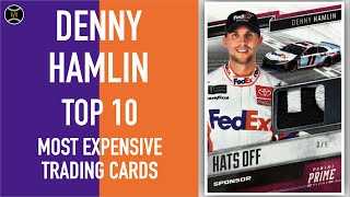 Denny Hamlin: Top 10 Most Expensive NASCAR Trading Cards Sold on EBay