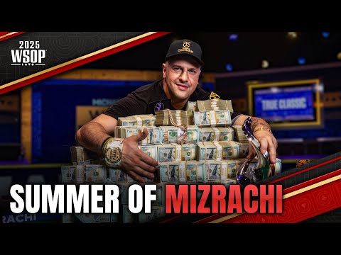 Relive Michael Mizrachi's Incredible 2025 WSOP Main Event Story Thumbnail