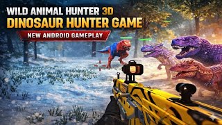 Dinosaur Hunting 🦖🔥 | Wild Animal Hunter 3D | New Android Gameplay screenshot 5
