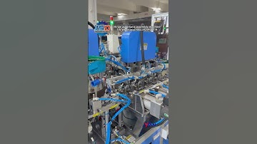 Cabinet hinge automatic assembly machine line #hingeproductionline #hingeassembly