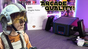 GRS Flight Yoke - Replacement for Arcade1Up, Original, or Modded Arcades!