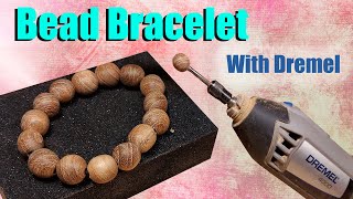Making A Custom Bead Bracelet | With A Dremel/Rotary Tool by Rotary Crafts 28,817 views 1 year ago 2 minutes, 24 seconds