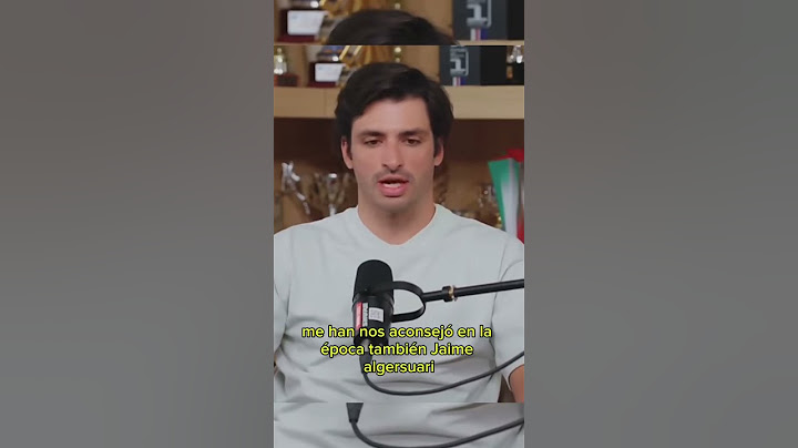 ASÍ le dijo Carlos Sainz a su PADRE que QUERÍA ser PILOTO de Formula 1