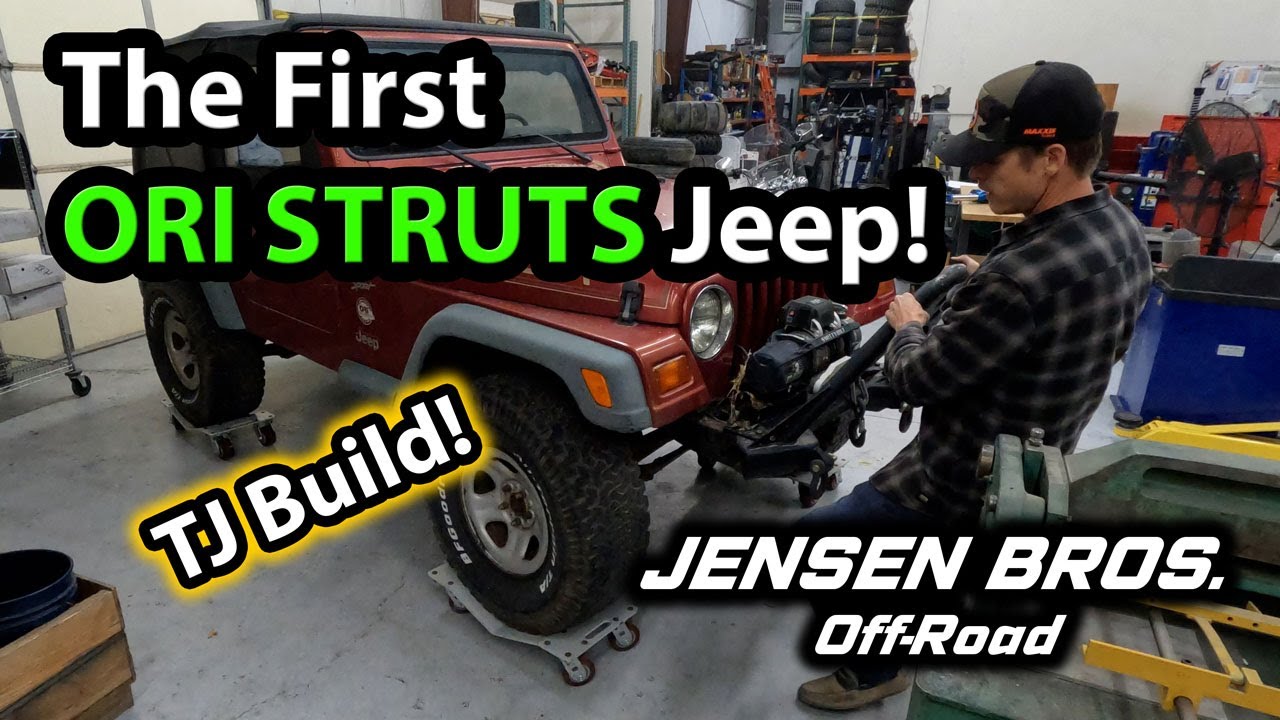 The First ORI STRUTS Jeep! 99' TJ Pre-Runner Build