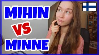 Mihin vs Minne vs Missä 🤯 What's The Difference ● Learn Finnish Question Words #6