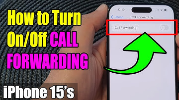 iPhone 15/15 Pro Max: How to Turn On/Off CALL FORWARDING