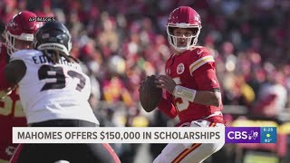 Patrick Mahomes' 15 and the Mahomies Foundation announces scholarships for Tyler-area students