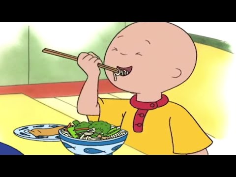 Caillou et la Cuisine Chinoise | Caillou en Français