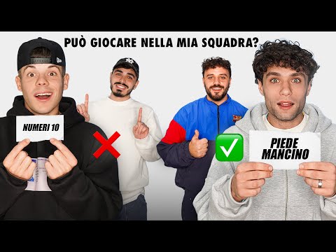 "Può Giocare nella mia Squadra?" - Il Nuovo Quiz Calcistico!