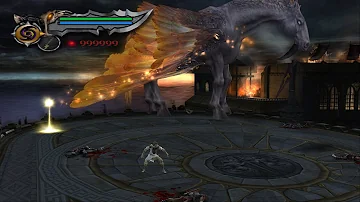 God of war 2 Gigantic Icarus & Pegasus Hacked Gameplay