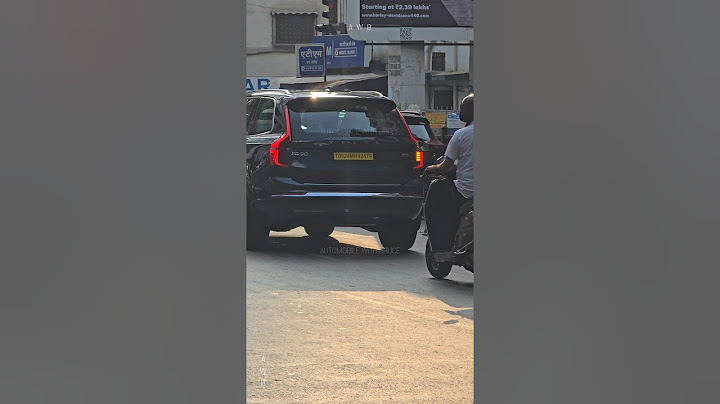 Volvo XC90 Road Presence 🔥 Safest SUV