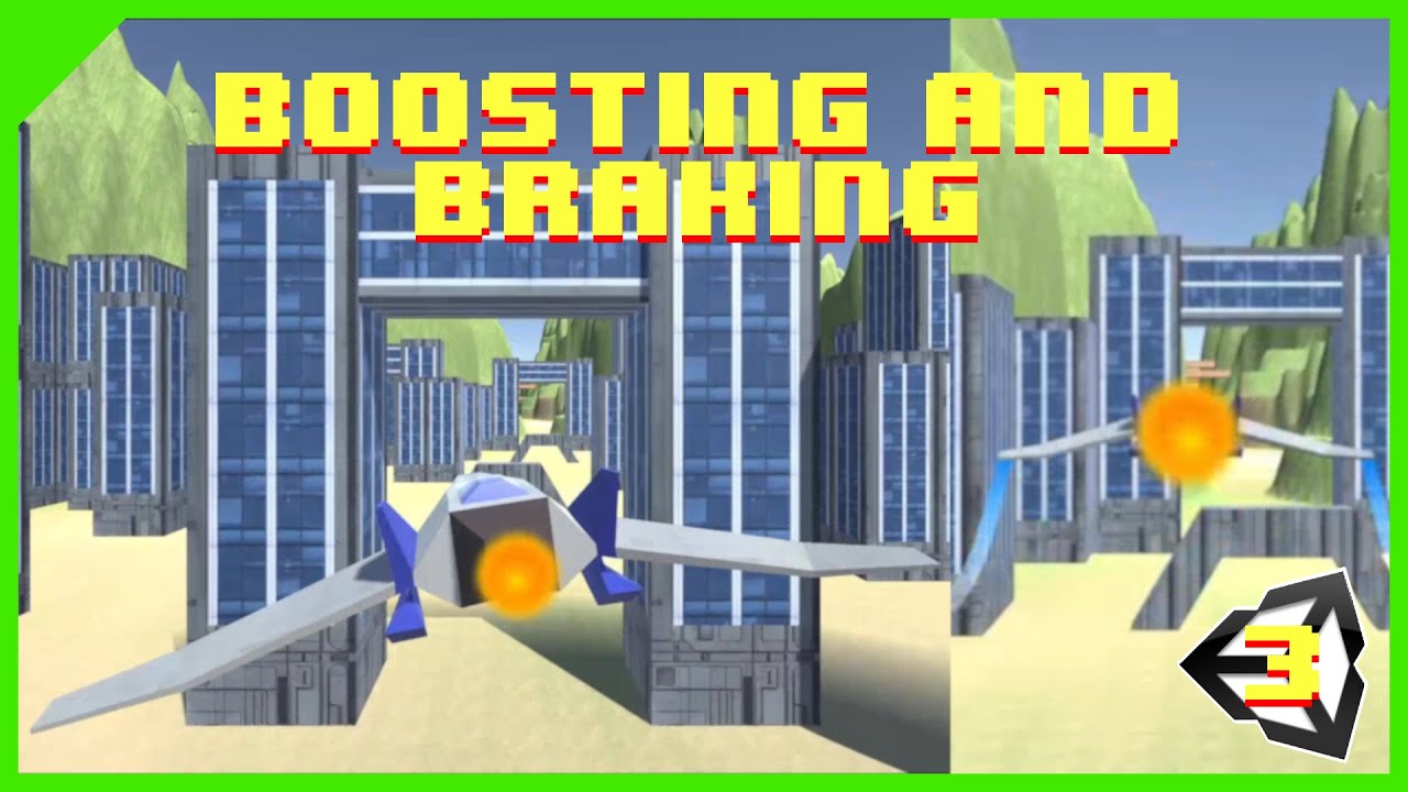 Star Fox Rail Shooter - Boosting & Braking - Unity Tutorial - YouTube