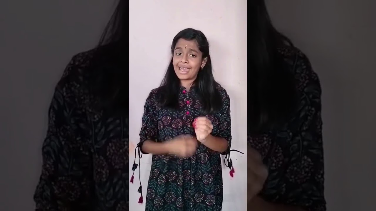 Shravya singing for Shiva..