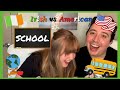 How Different is School in Ireland vs USA?! | IRISH VS AMERICAN 🇮🇪🇺🇸