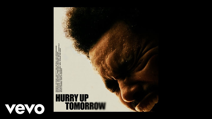 The Weeknd - Hurry Up Tomorrow (Audio)