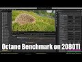 Nvidia RTX 2080Ti perfomance test in Octane render 4.0, 2018, 2019.
