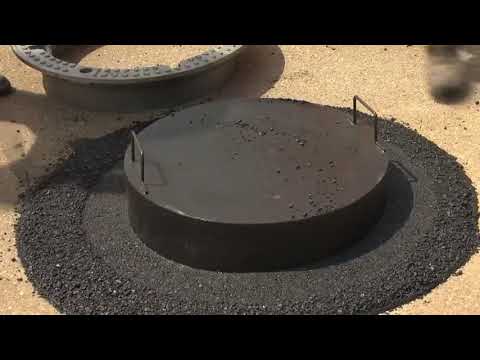 გერმანული სტანდარტი-გზებზე საკანალიზაციო ჭების მოწყობა