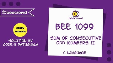 beecrowd Problem 1099 - "Sum of Consecutive Odd Numbers II" solution( Bangla ) | C language