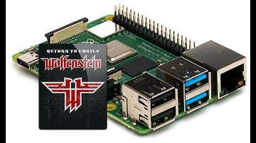 Wolfenstein: Return to Castle on Raspberry pi 4, high settings test on 720p