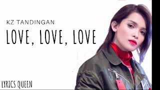 Watch Kz Tandingan Love Love Love video