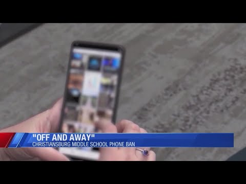 Christiansburg Middle School bans personal electronics during school hours